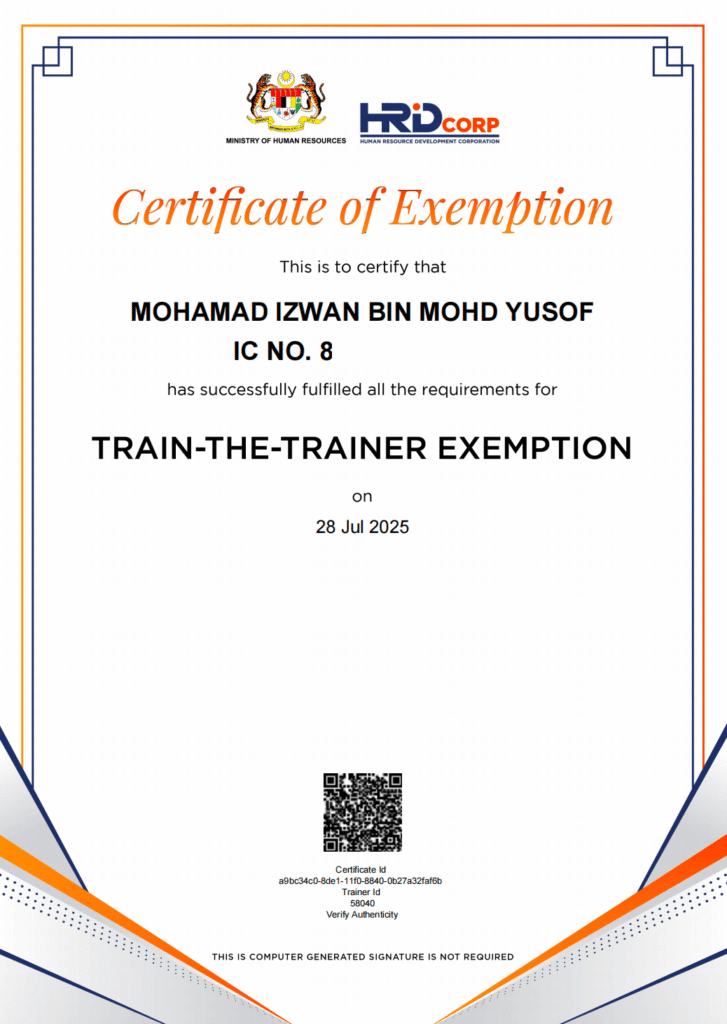 Sijil HRD Corp