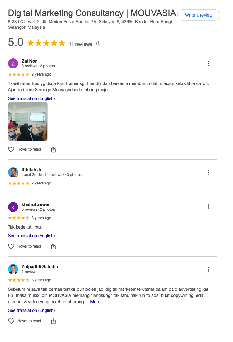 Google Review 3